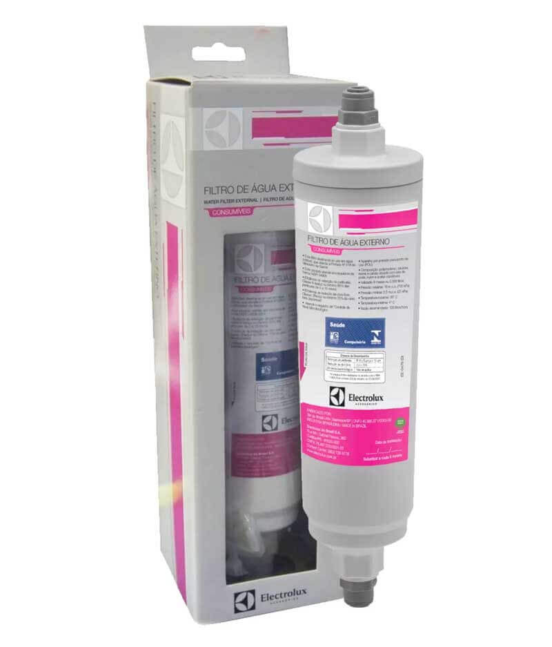 Troca de filtro de água para refrigerador Electrolux